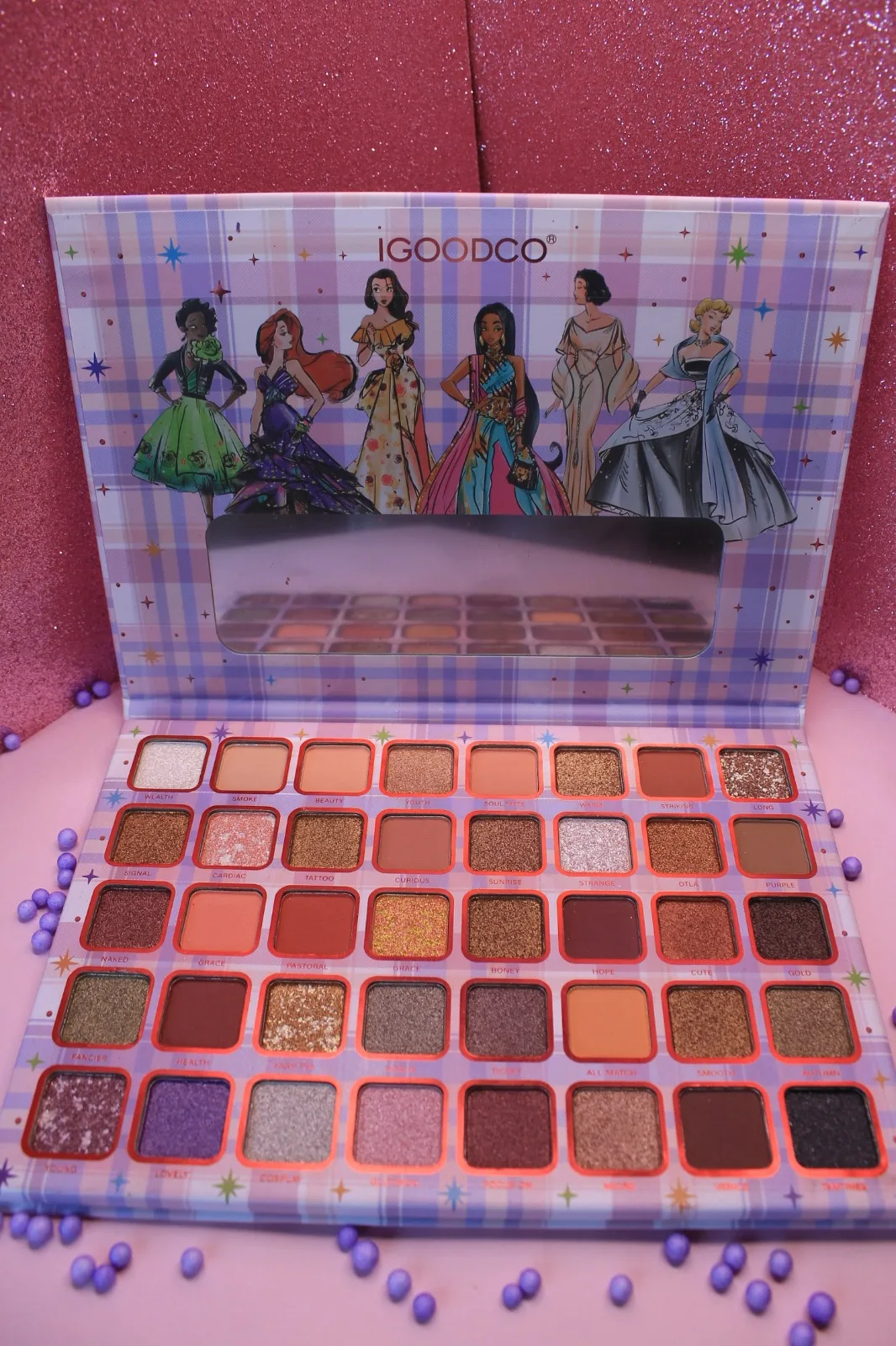 Paleta de sombras Ref