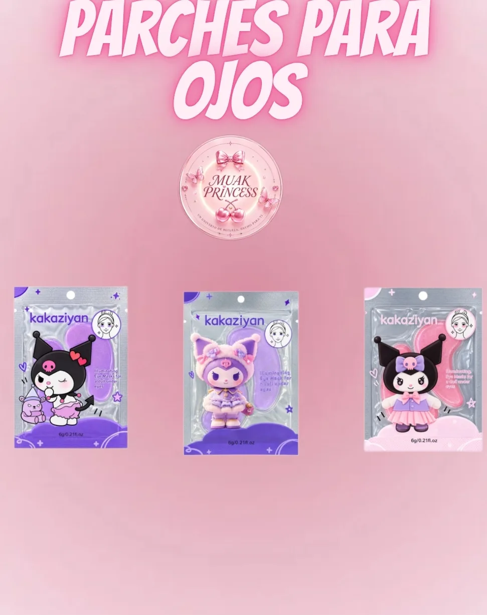 Parches para ojos kuromi
