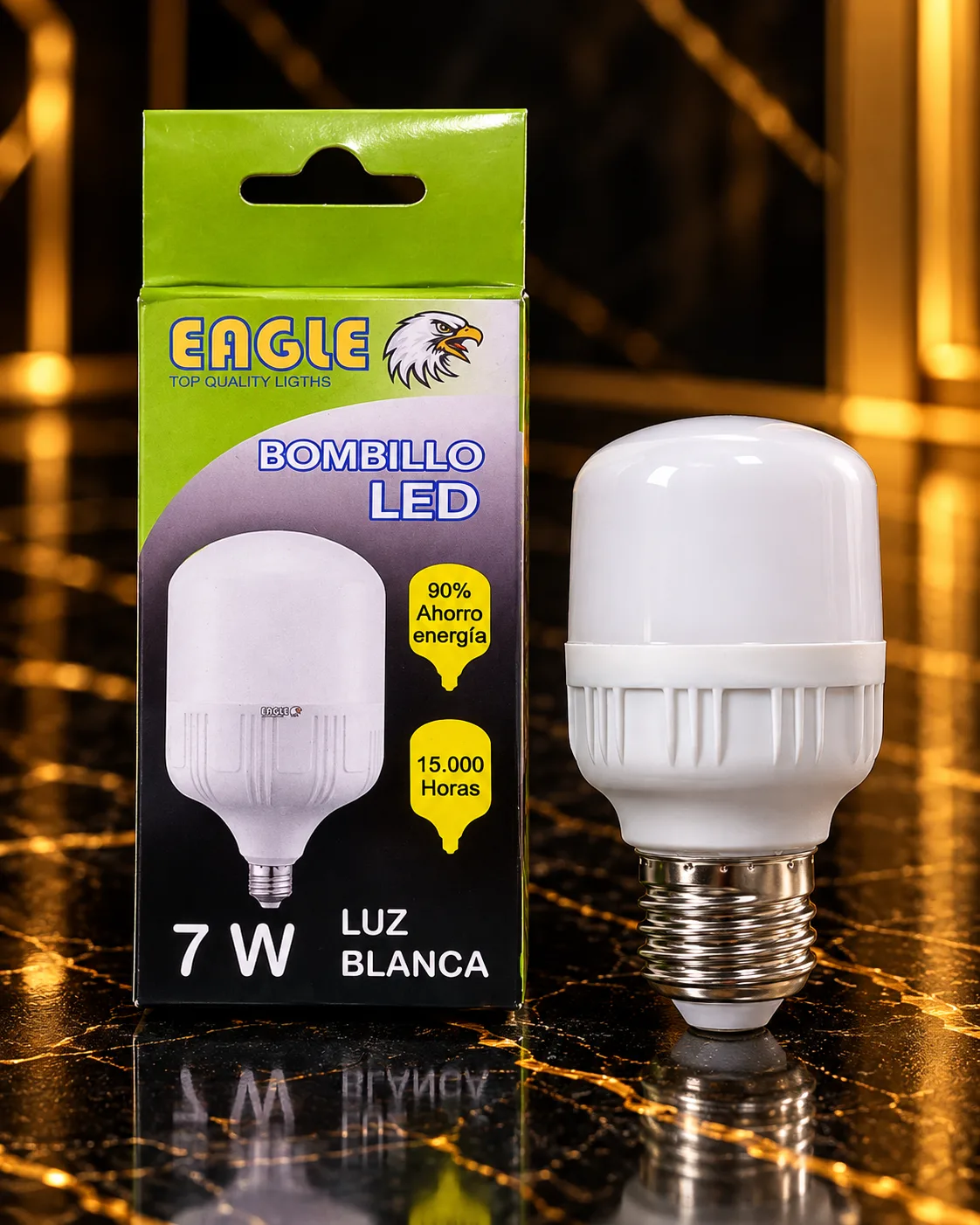 Bombillo LED Eagle 7 W luz blanca