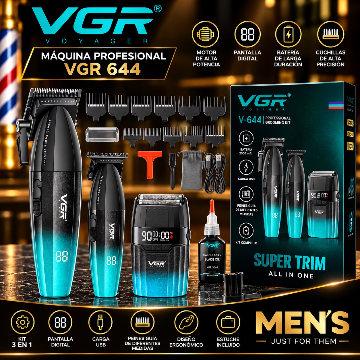 Máquina Profesional VGR 644