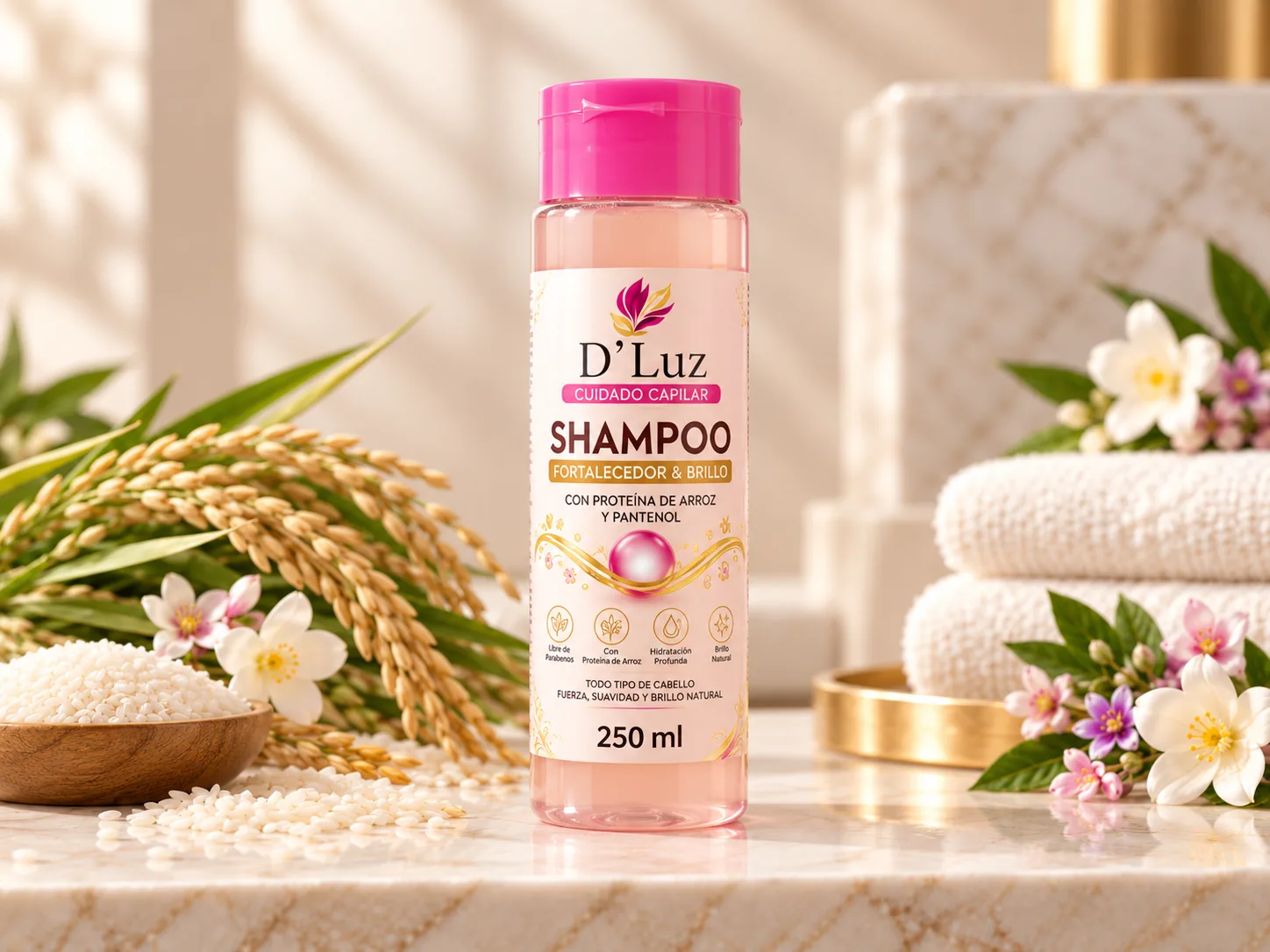 Shampoo Fortalecedor & Brillo D’Luz