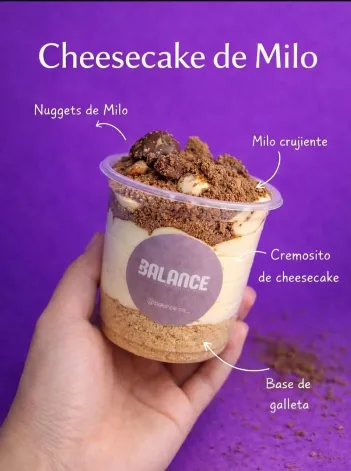 Cheescake de Milo