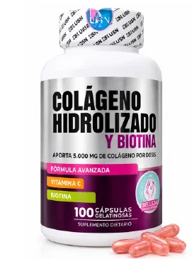 colágeno Hidrolizado y biotina