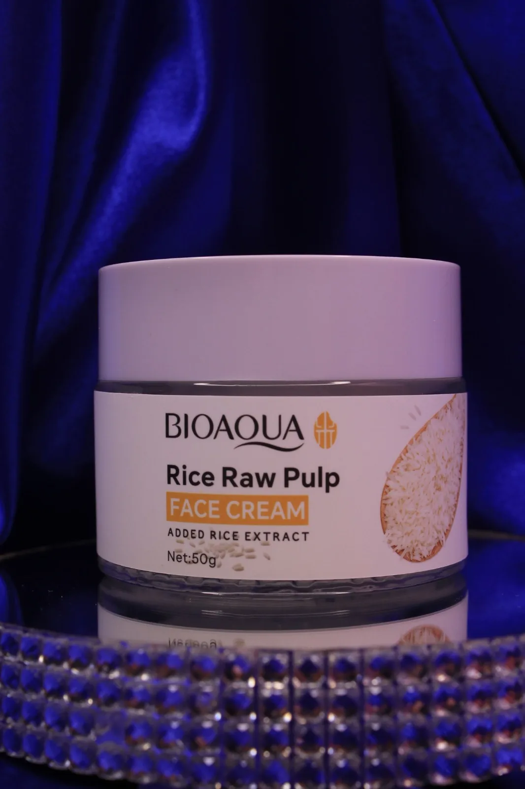 Crema hidratante de Arroz Bioaqua