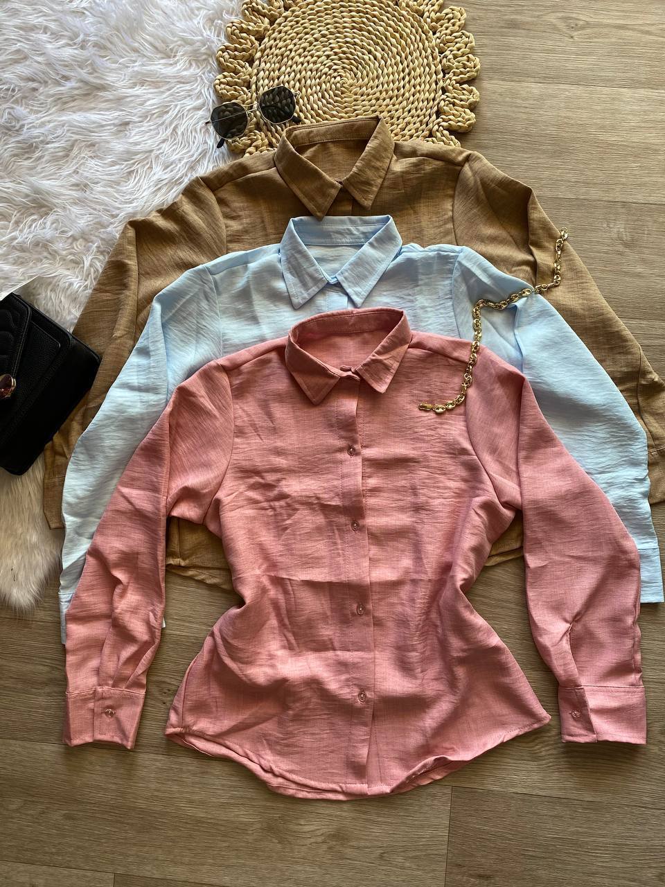 Camisa Lino 💜