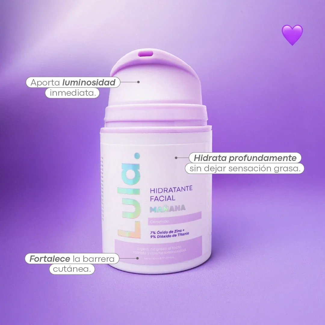 Hidratante Facial de Día con Ceramidas Lula