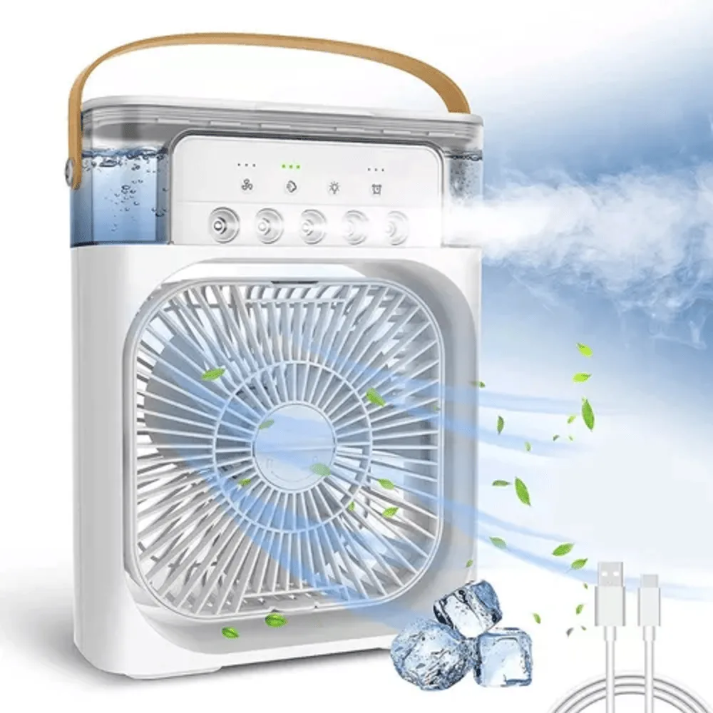Mini Ventilador Aire Acondicionado Portátil — foto 2 de 3
