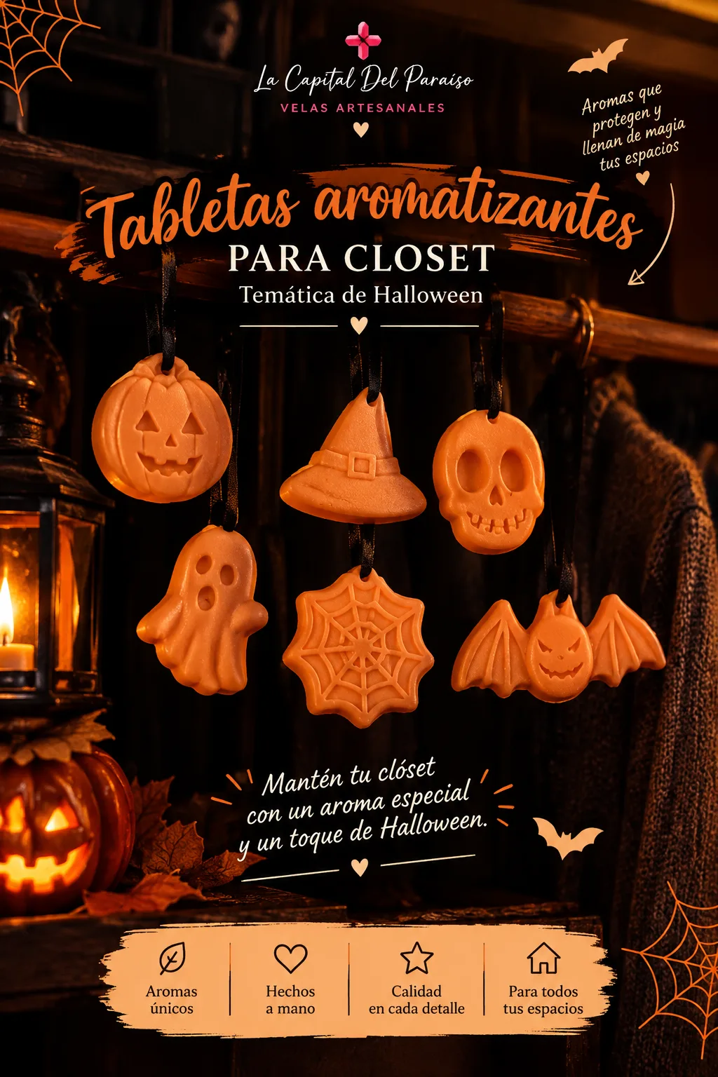 Tabletas Aromatizantes para Clóset