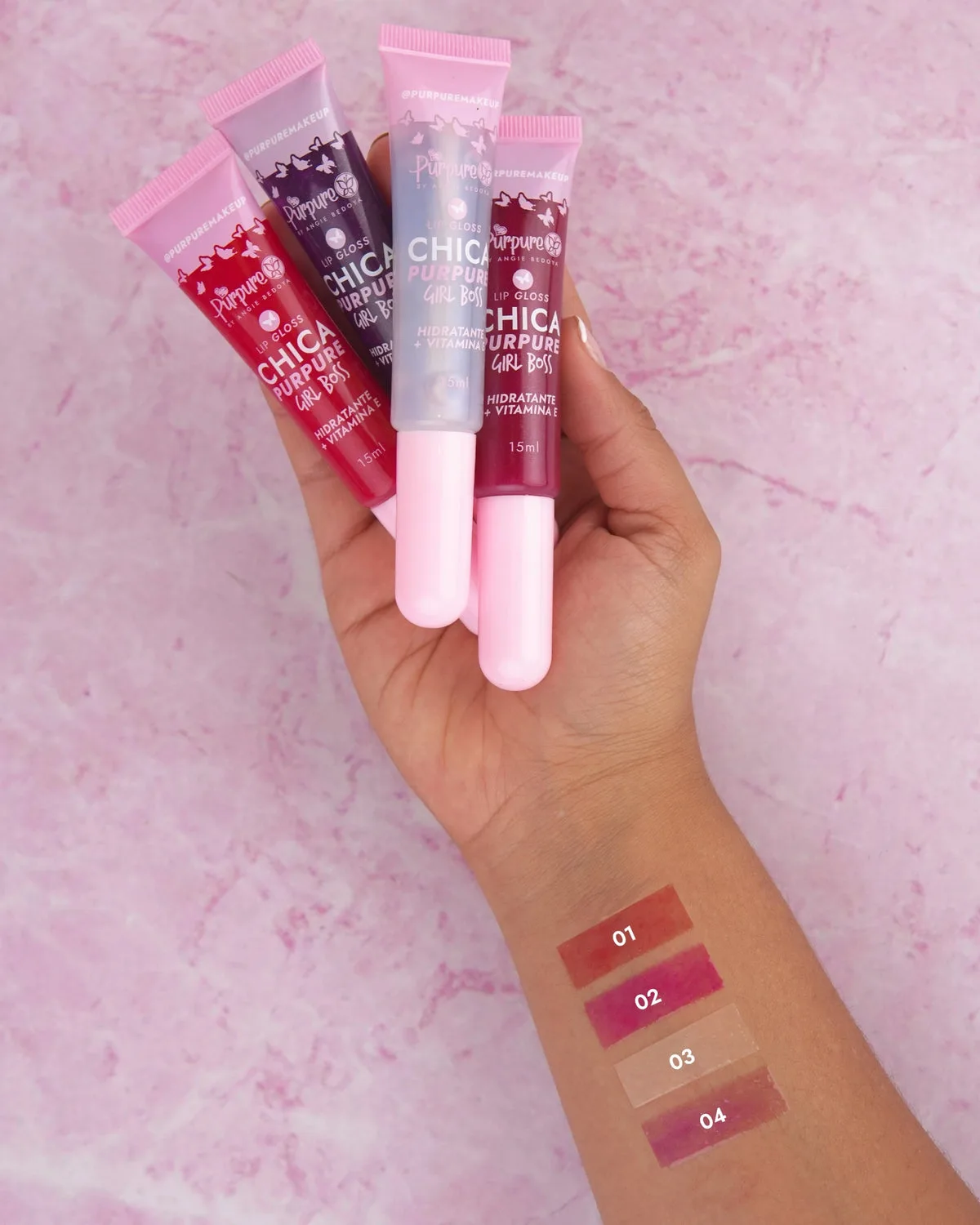 Lip gloss chica Purpure — foto 2 de 2