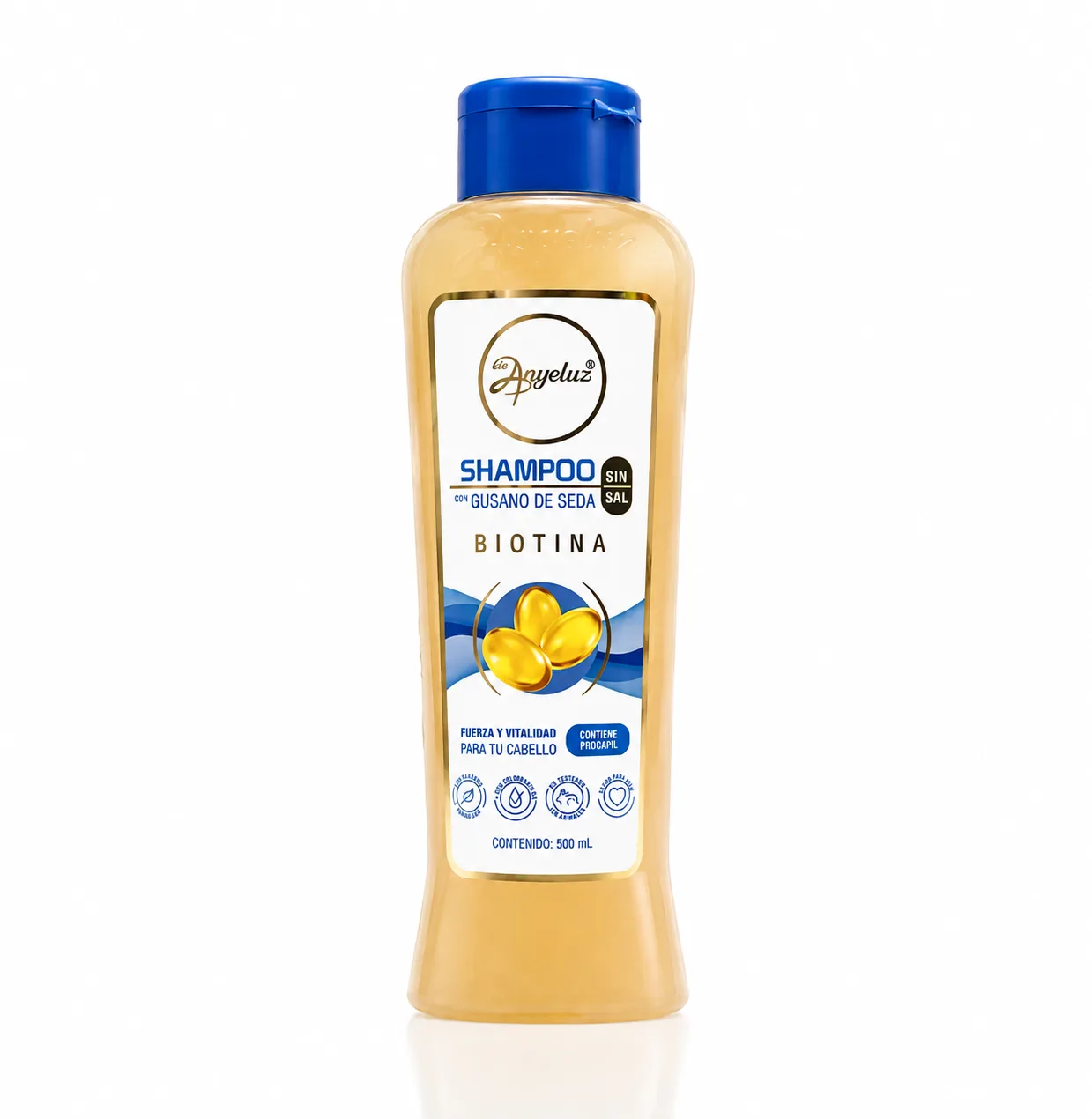 Shampoo gusano de seda
