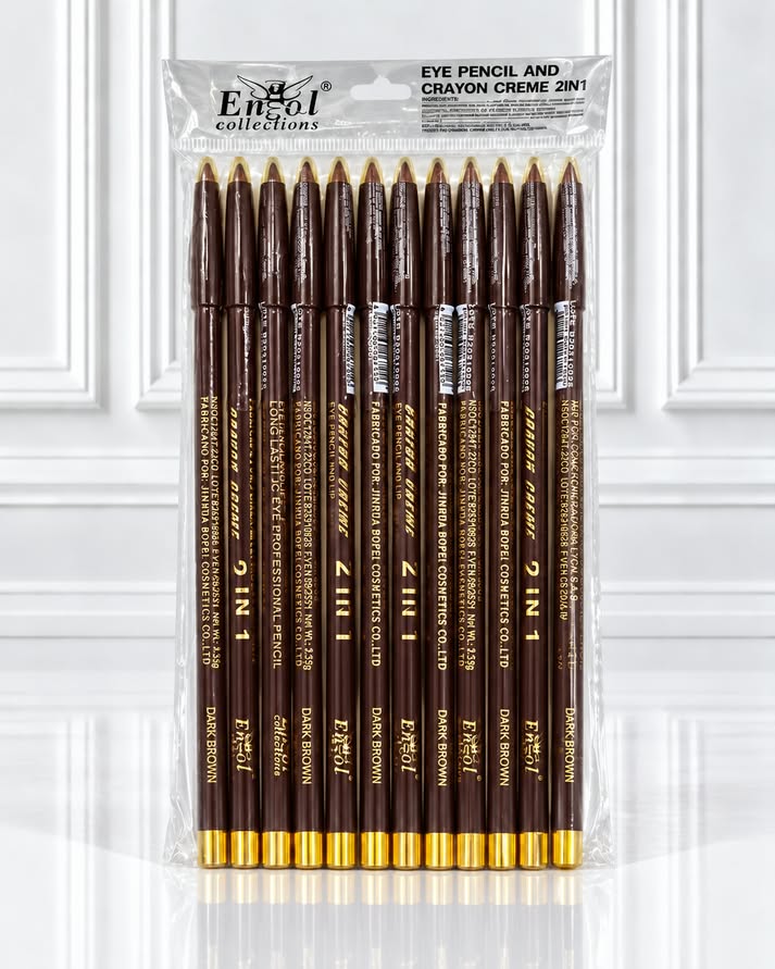 LAPIZ DE OJO COLOR MARRON OSCURO ENGOL