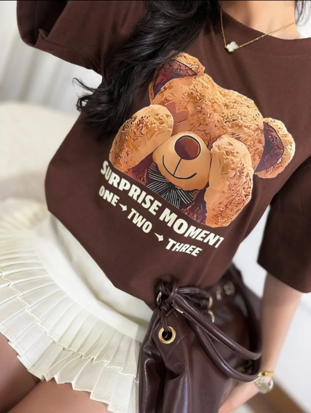 🤎 Camiseta Brown Teddy🐻