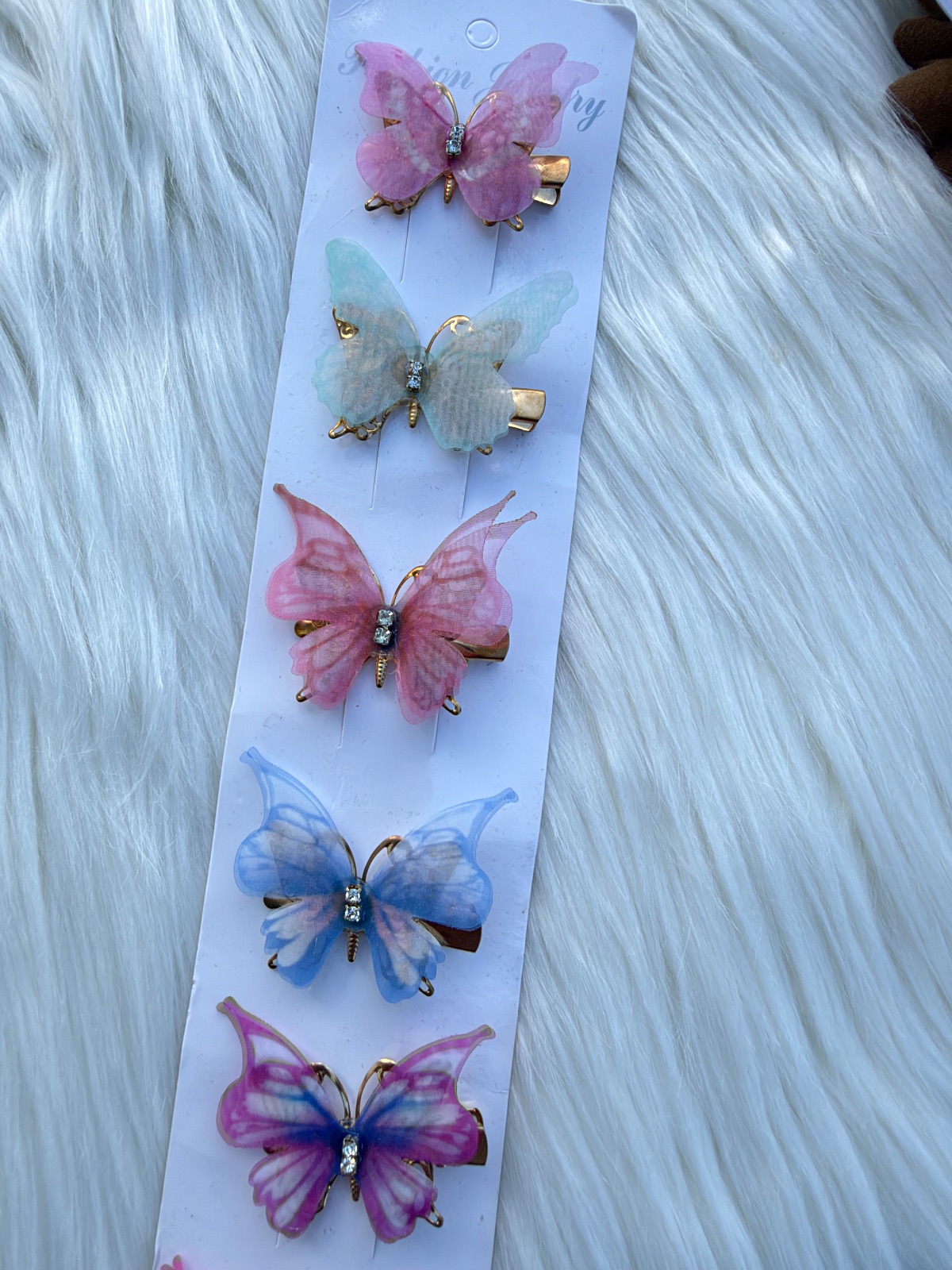 Clips para el cabello, (mariposa)