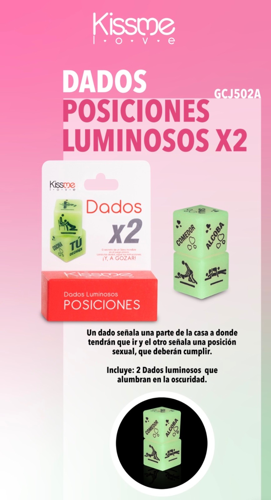 Dados posiciones luminosos x2 — foto 3 de 3