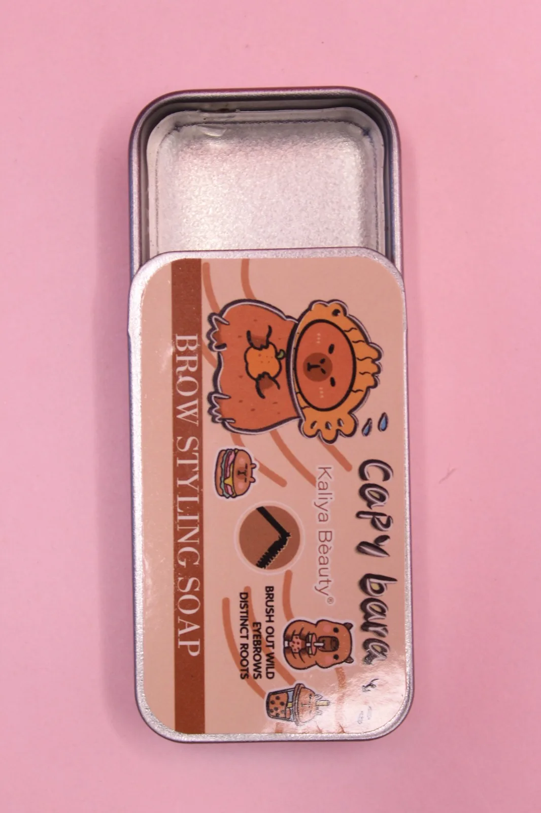 Jabón de cejas capibara