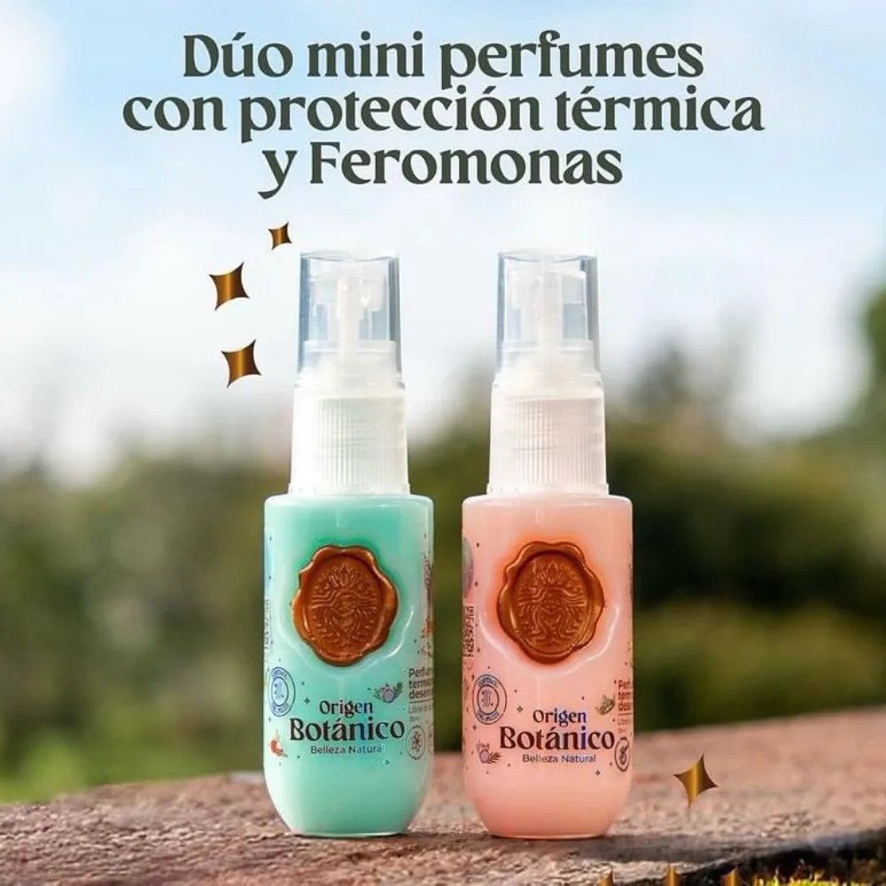 Dúo Perfume Termoprotector Ritual Botánico x35ml