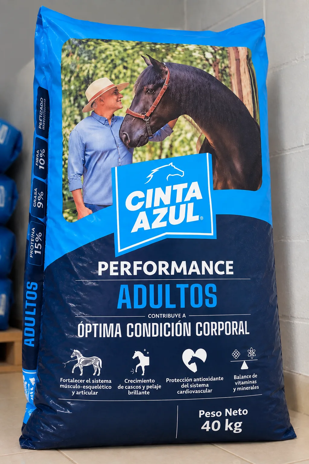 CINTA AZUL ADULTO