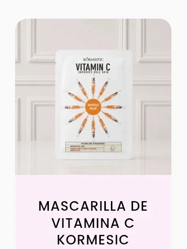 Mascarilla vitamina C