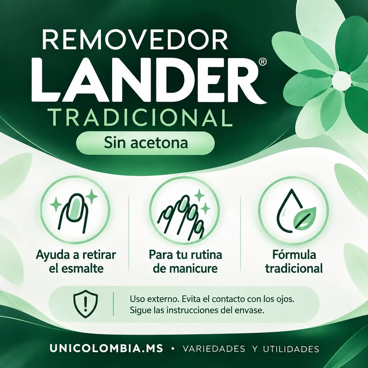 Removedor de esmalte Lander Tradicional — foto 2 de 2