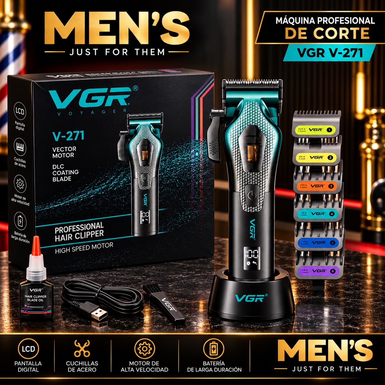Máquina Profesional VGR V-271
