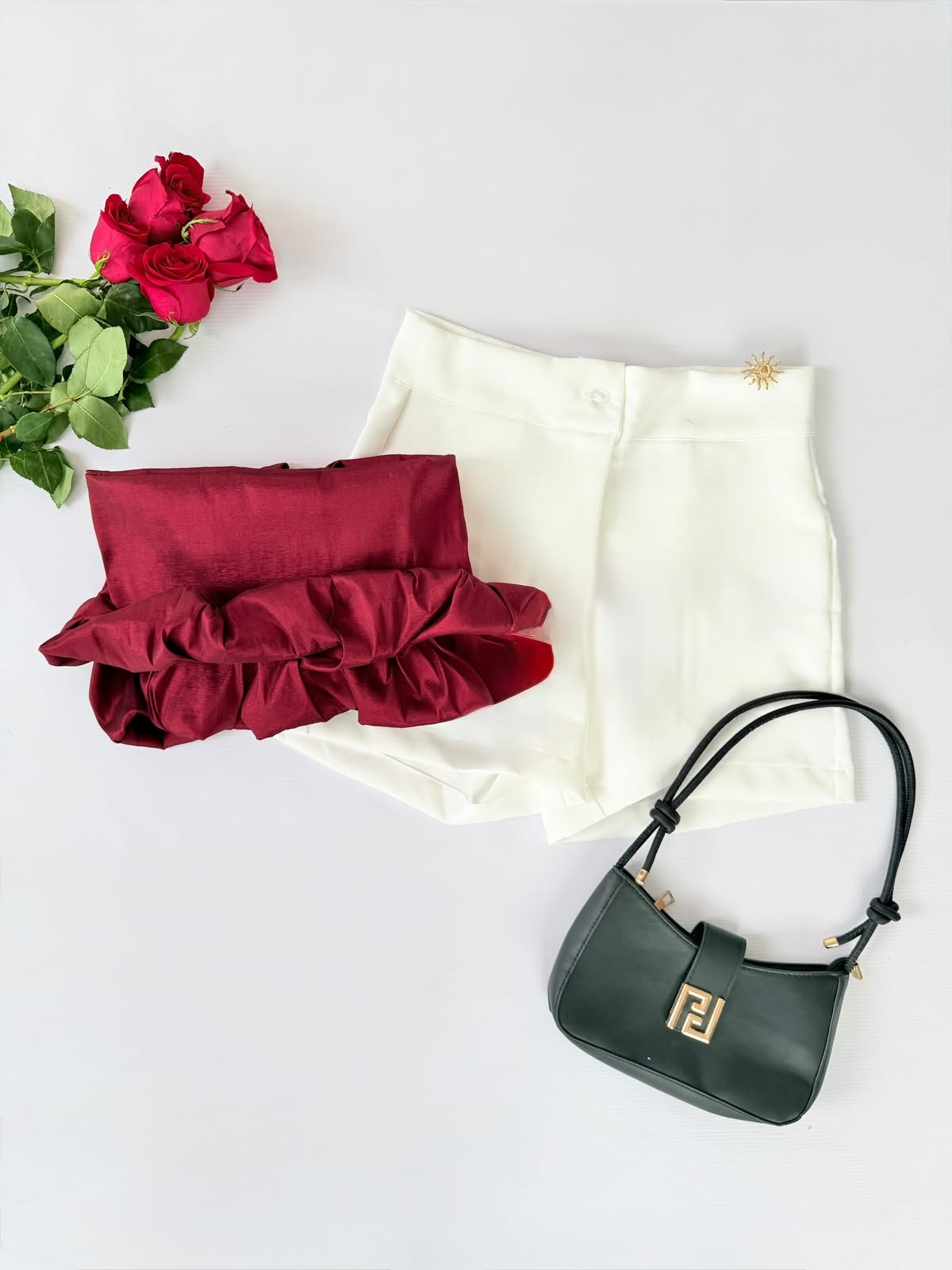 Blusa bolada en tafetán 😍✨