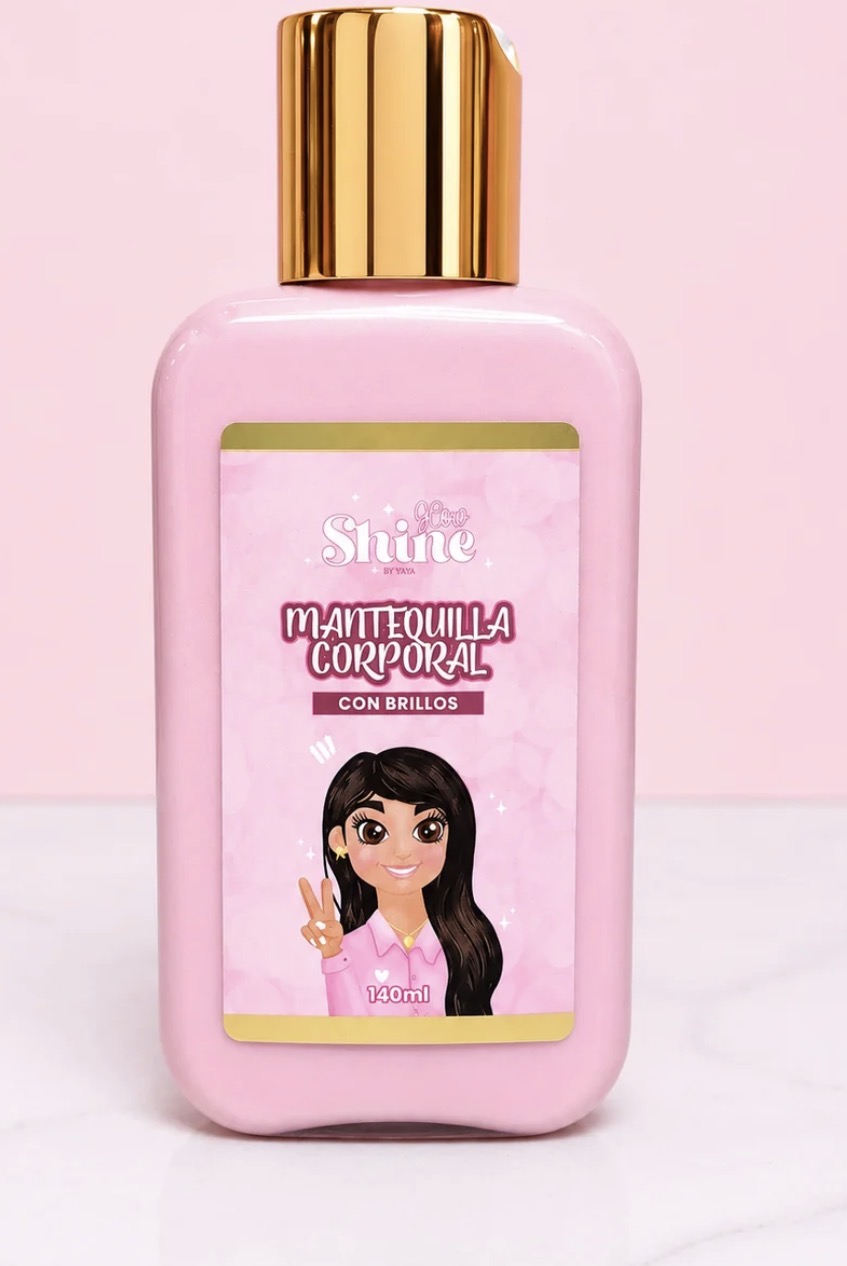 Mantequilla corporal rosada glow shine By yaja — foto 2 de 2