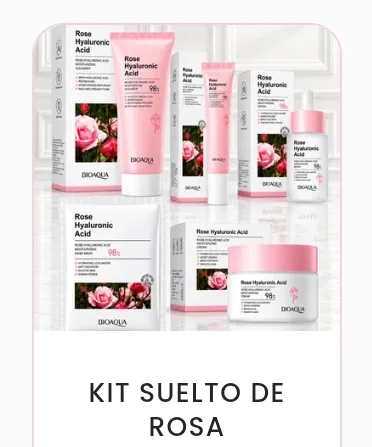 Kit de cuidado fácial de rosas