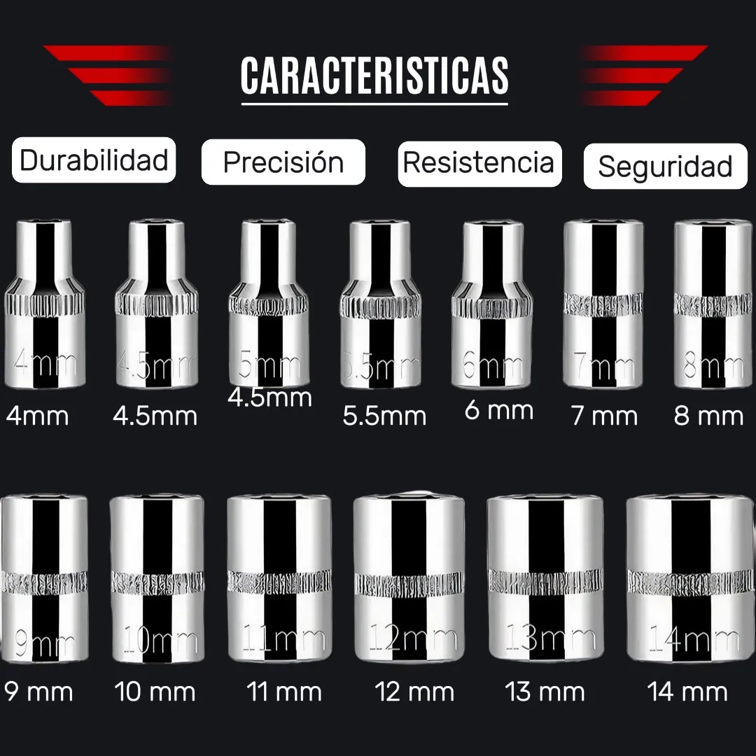 Kit Herramientas Raches 46 Piezas — foto 3 de 5