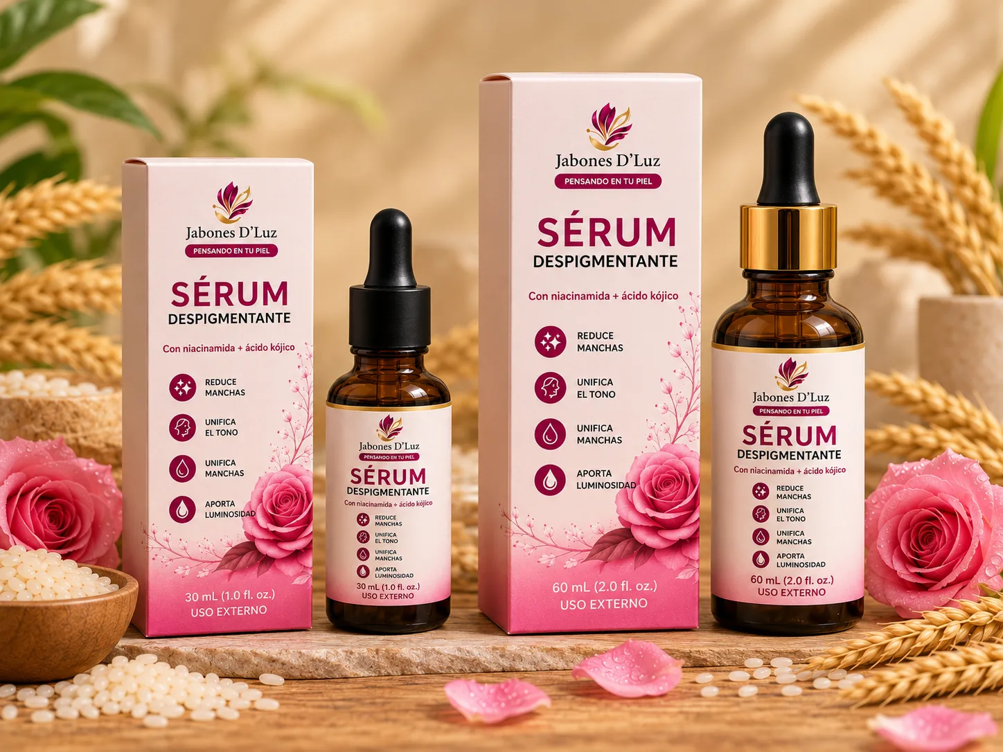 Sérum Despigmentante Facial D’Luz