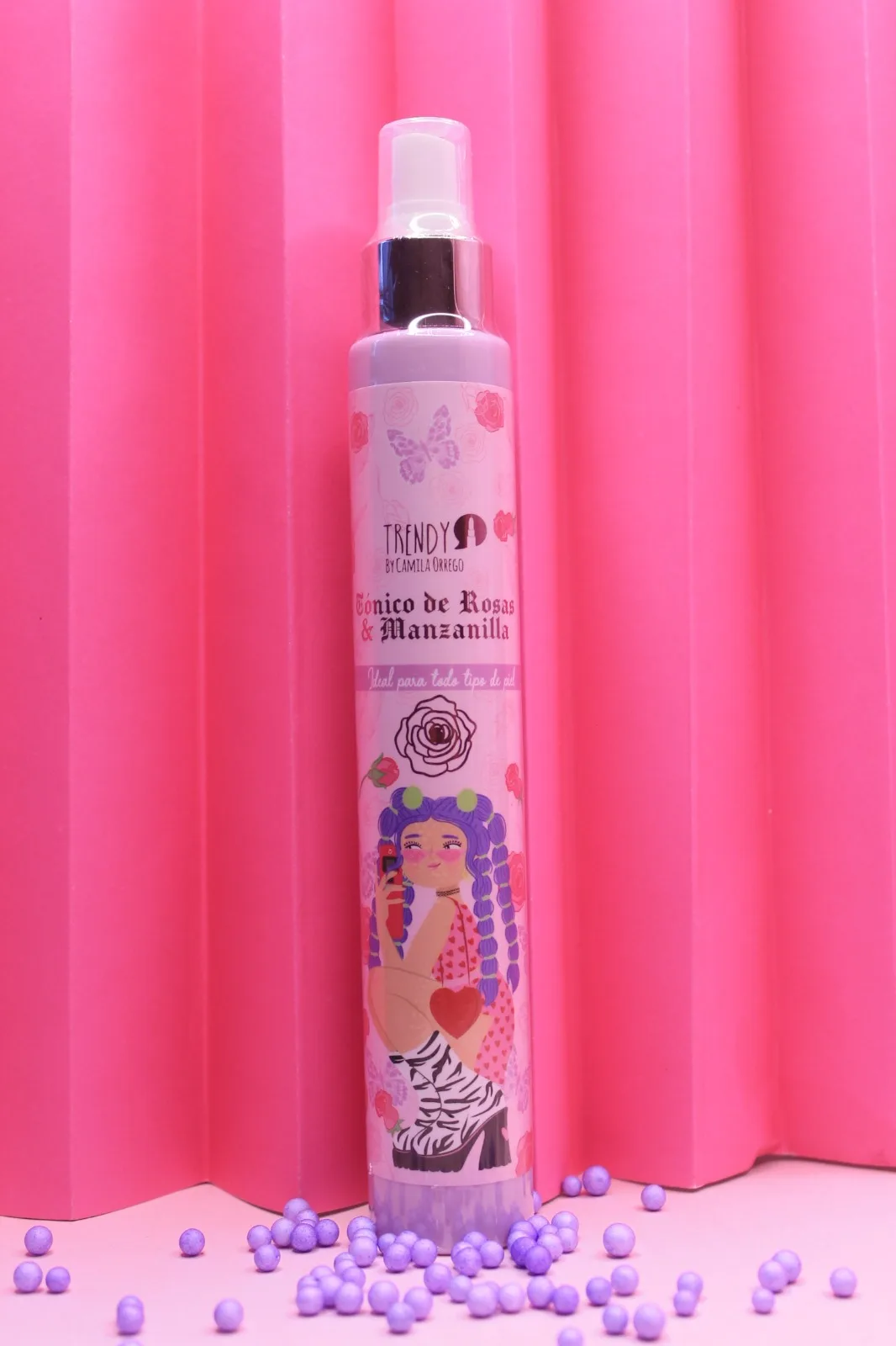 Tónico de rosas y manzanilla Trendy