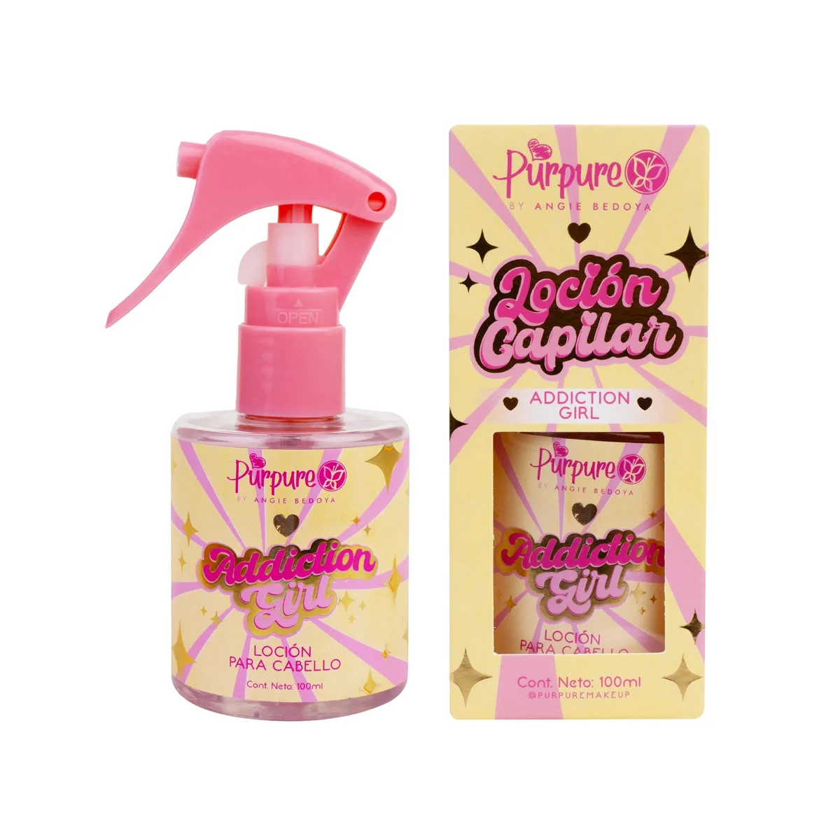 Loción capilar adiction girl purpure