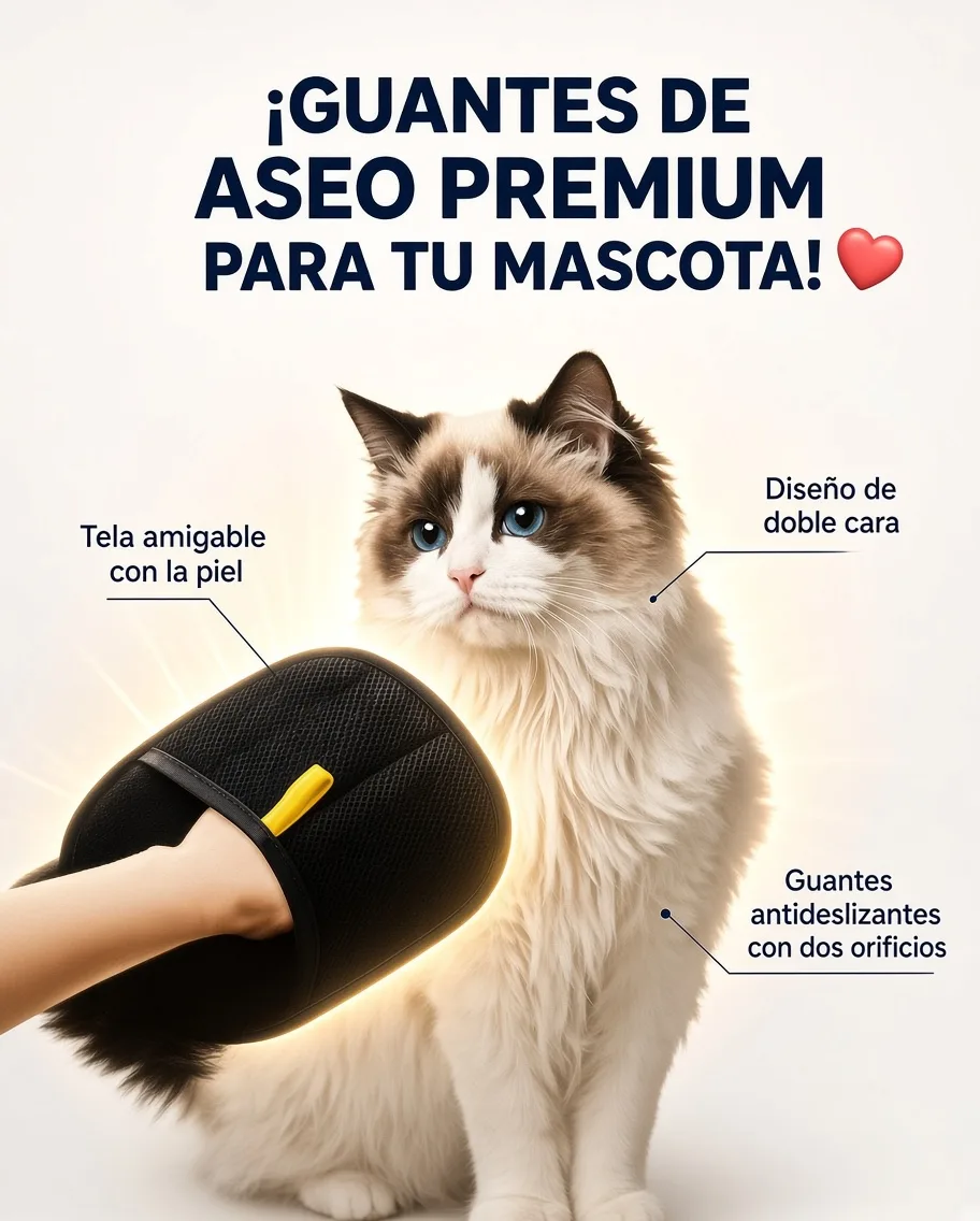 Guante quitapelos