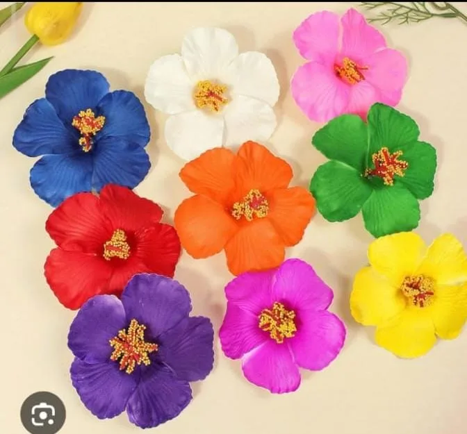 Flores para el cabello