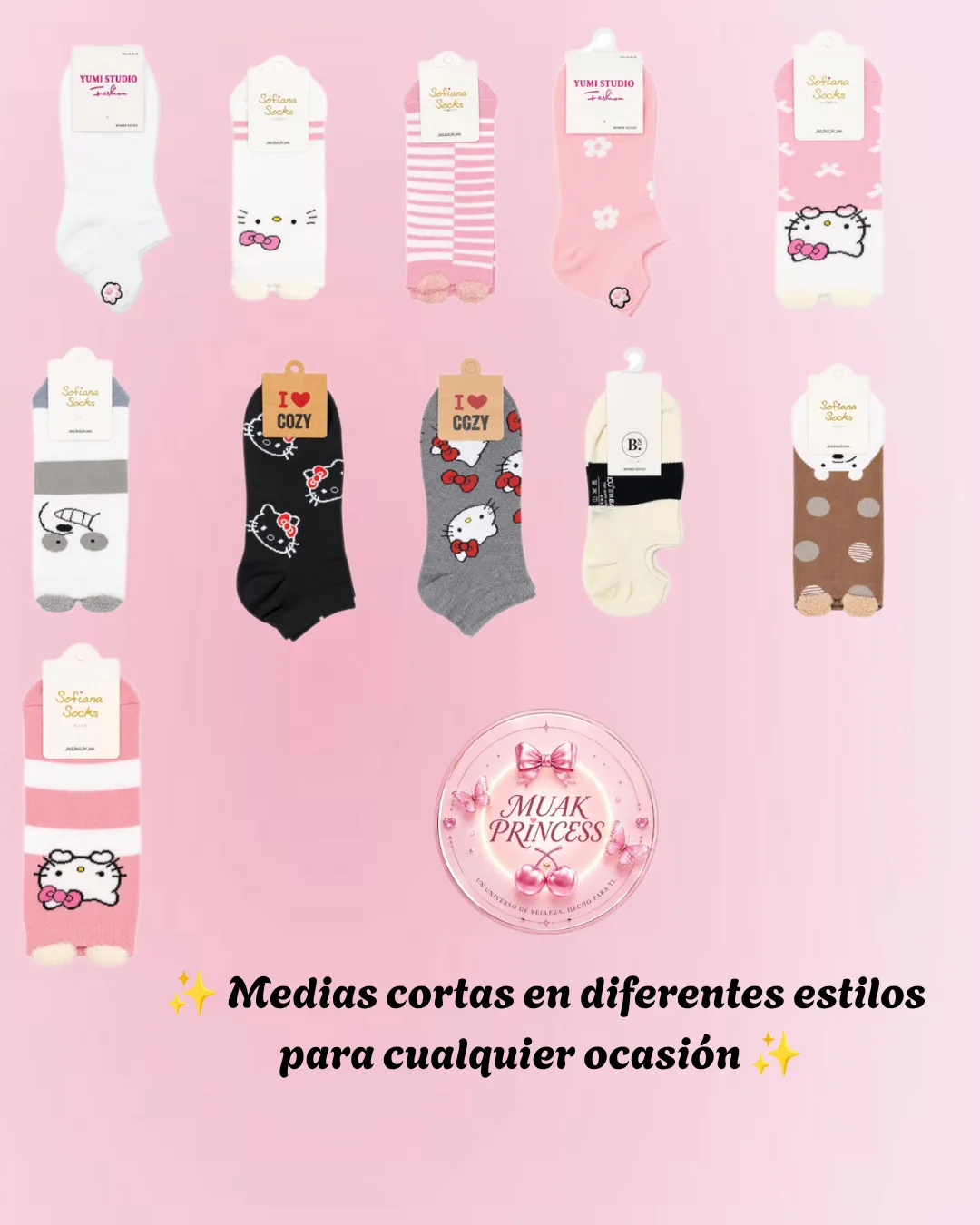 Medias cortas