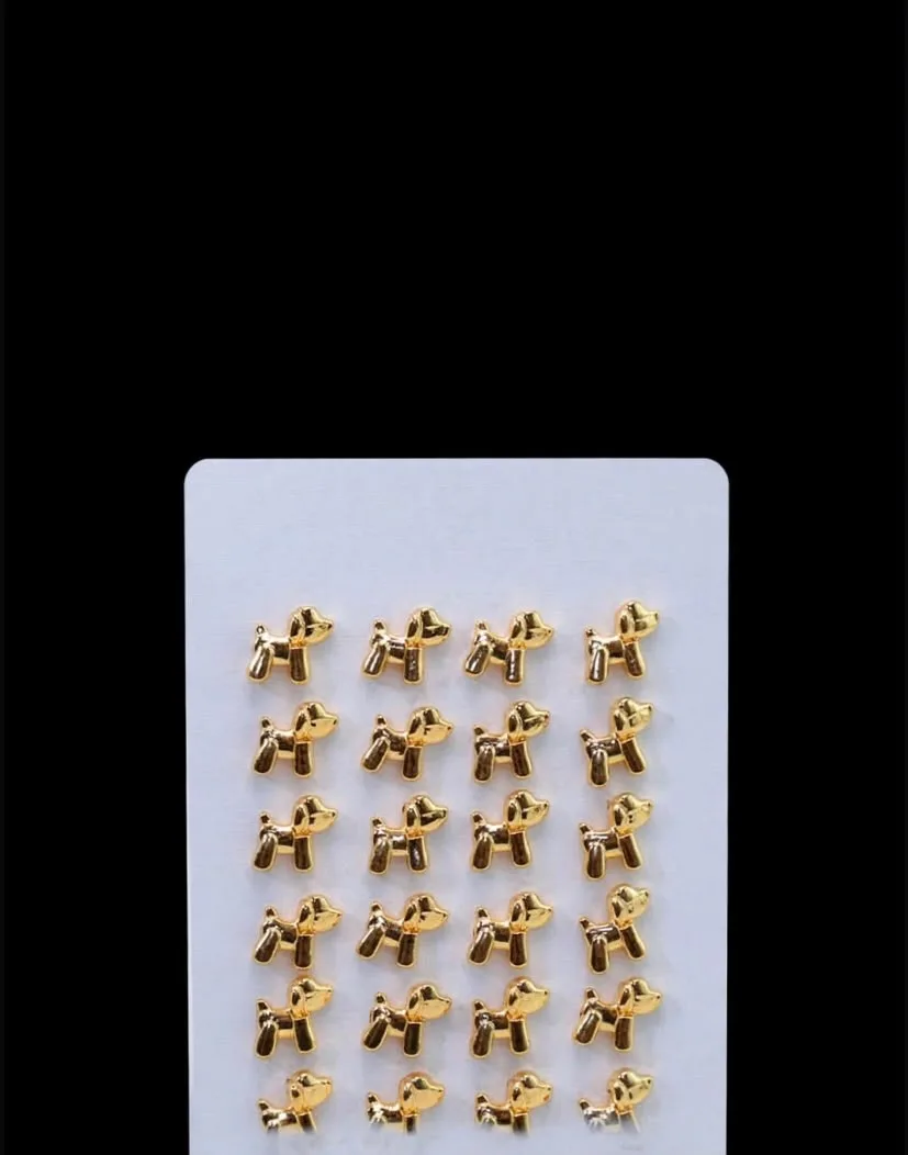 ARETES TIPO TOPOS — foto 4 de 4