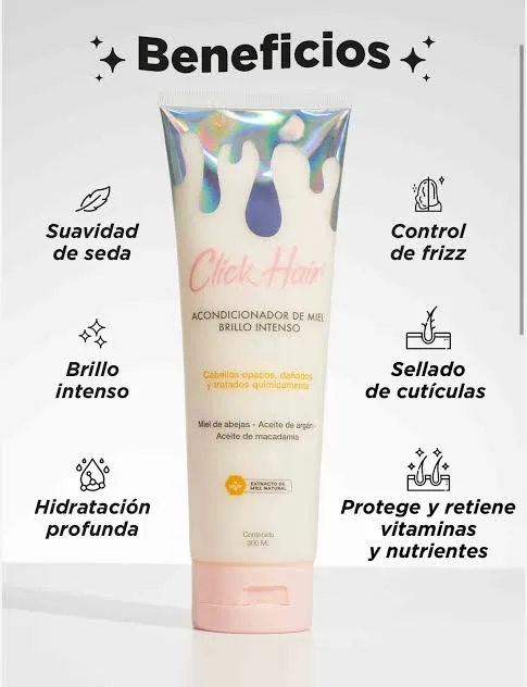 Acondicionador miel click hair — foto 3 de 3