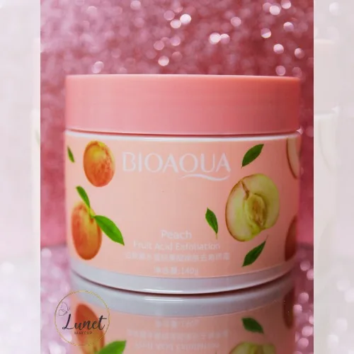 Exfoliante facial durazno