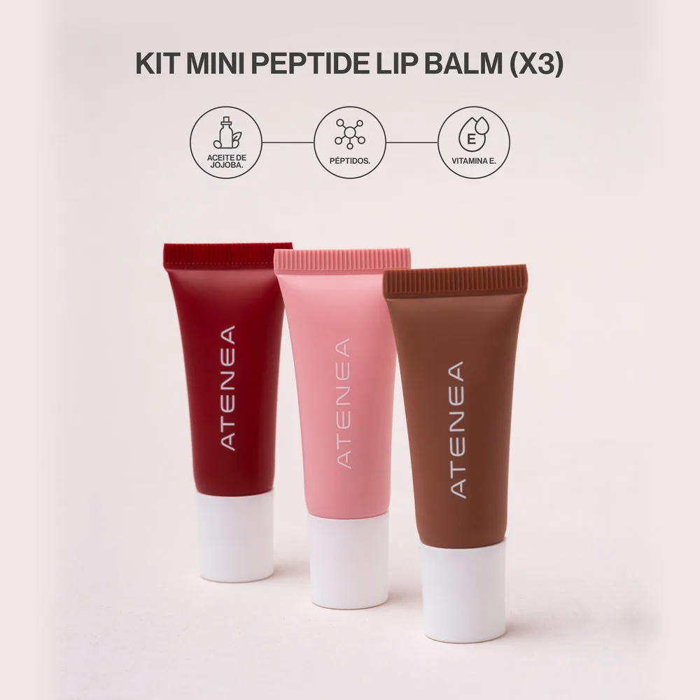Kit X3 mini peptide lip balm Atenea — foto 2 de 3
