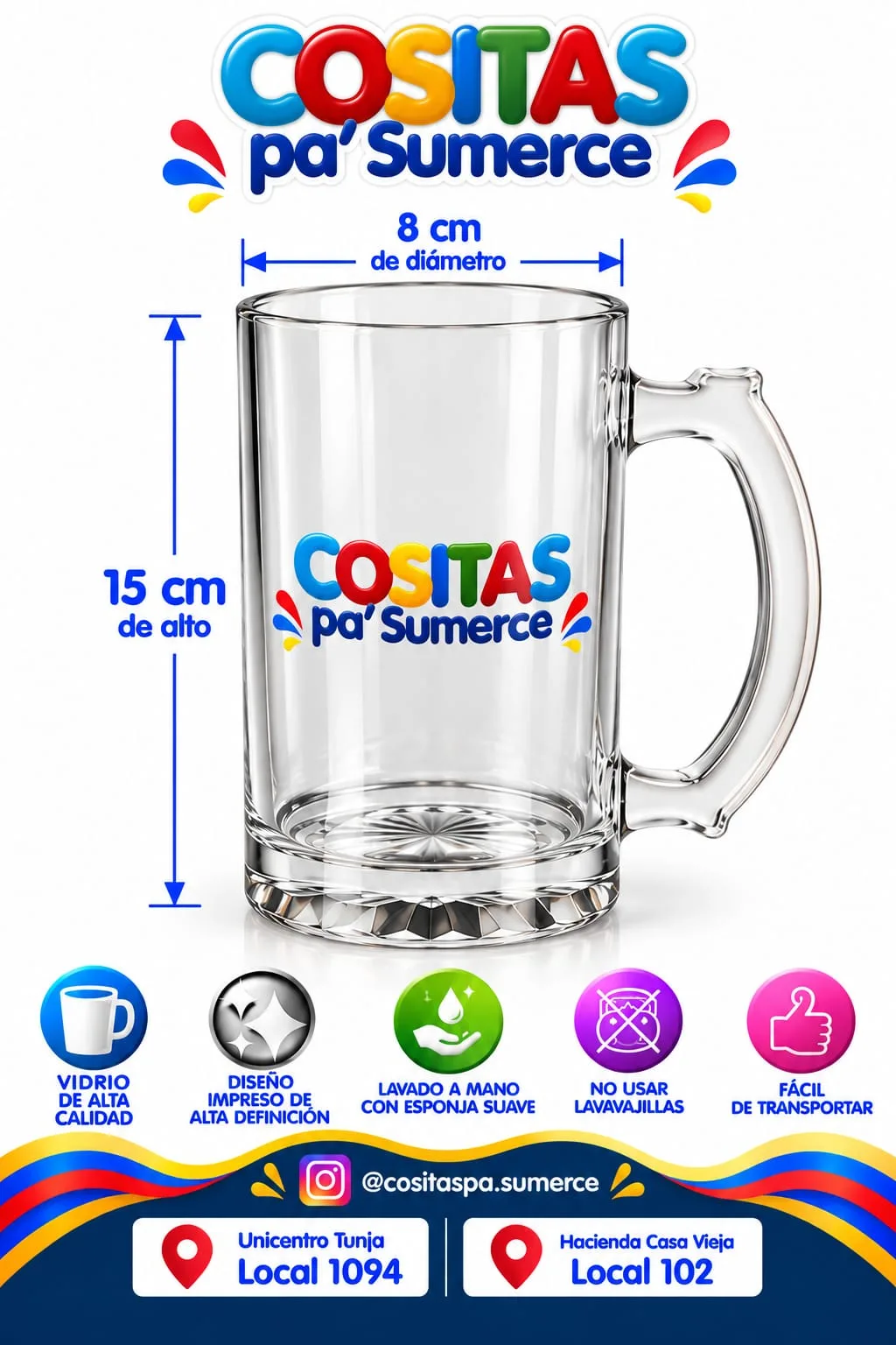 Vaso cervecero personalizado — foto 1 de 2