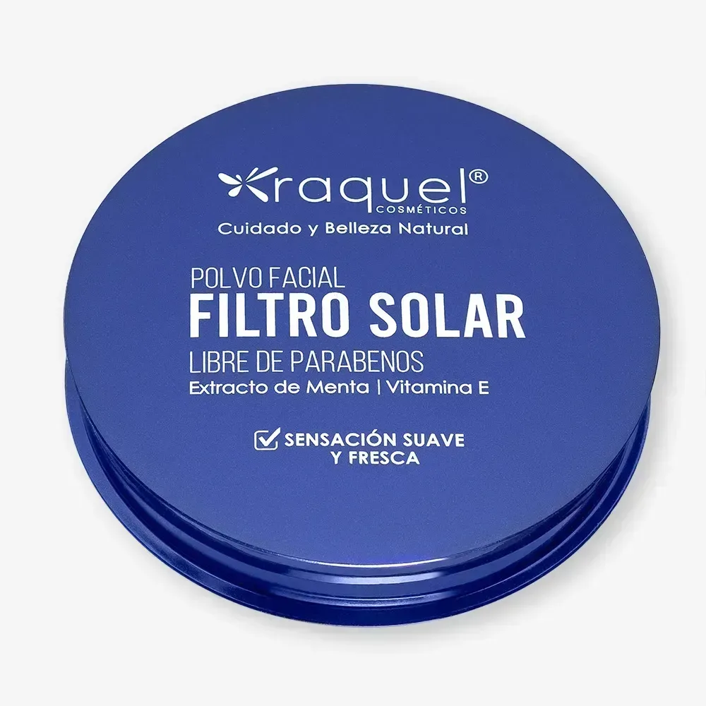 Polvo Facial Compacto Filtro Solar Raquel