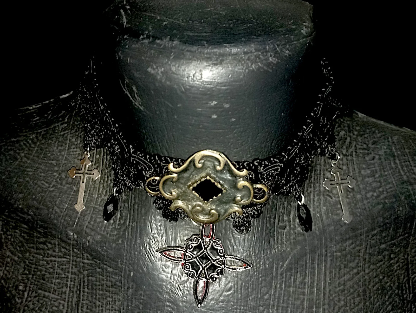 Gargantilla gótica witchdark — foto 2 de 6