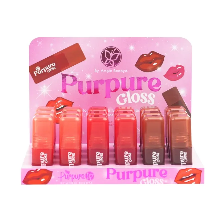 Lip Gloss Cuadrado Purpure