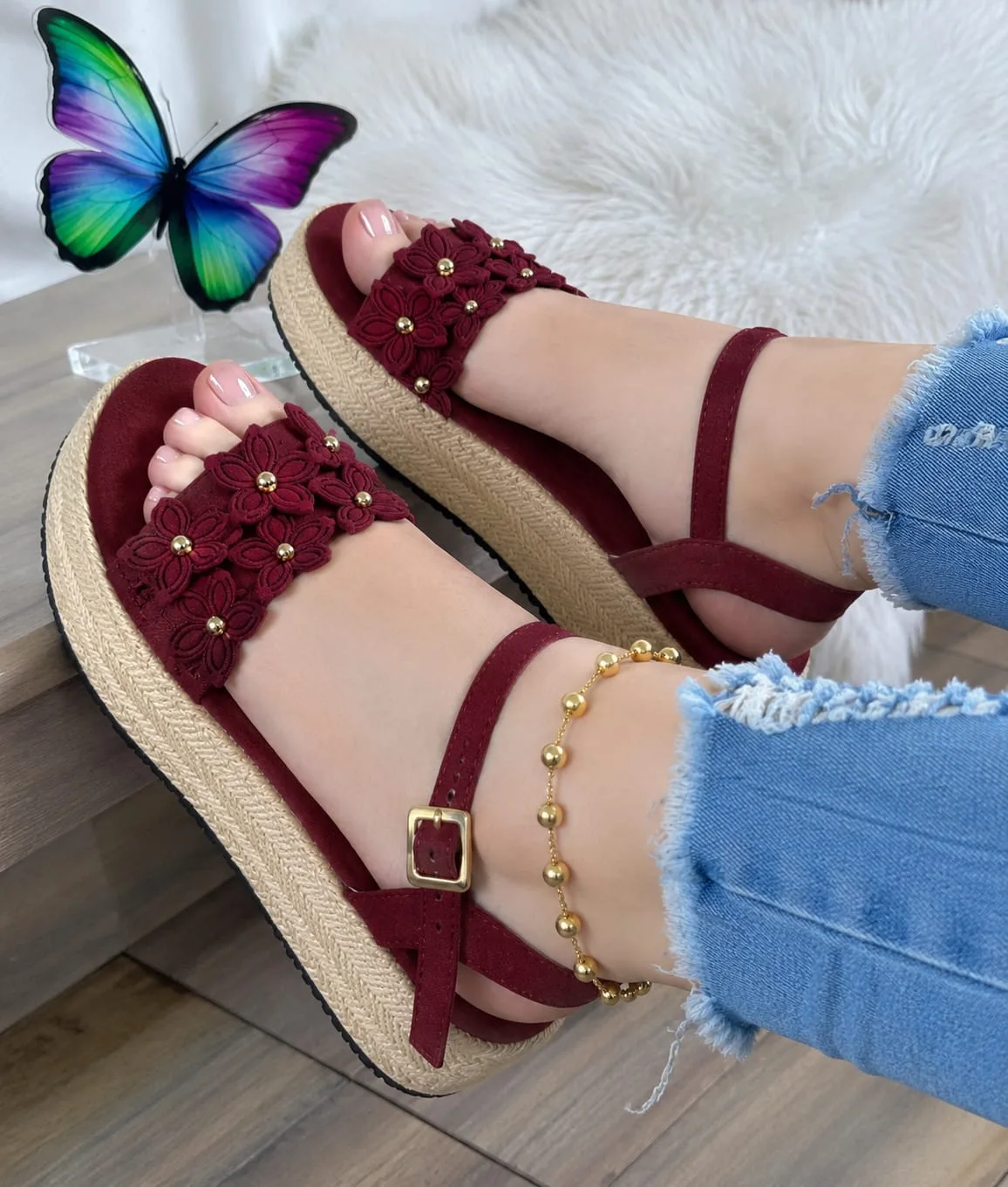 Sandalia yute ref Flores #2 — foto 2 de 3