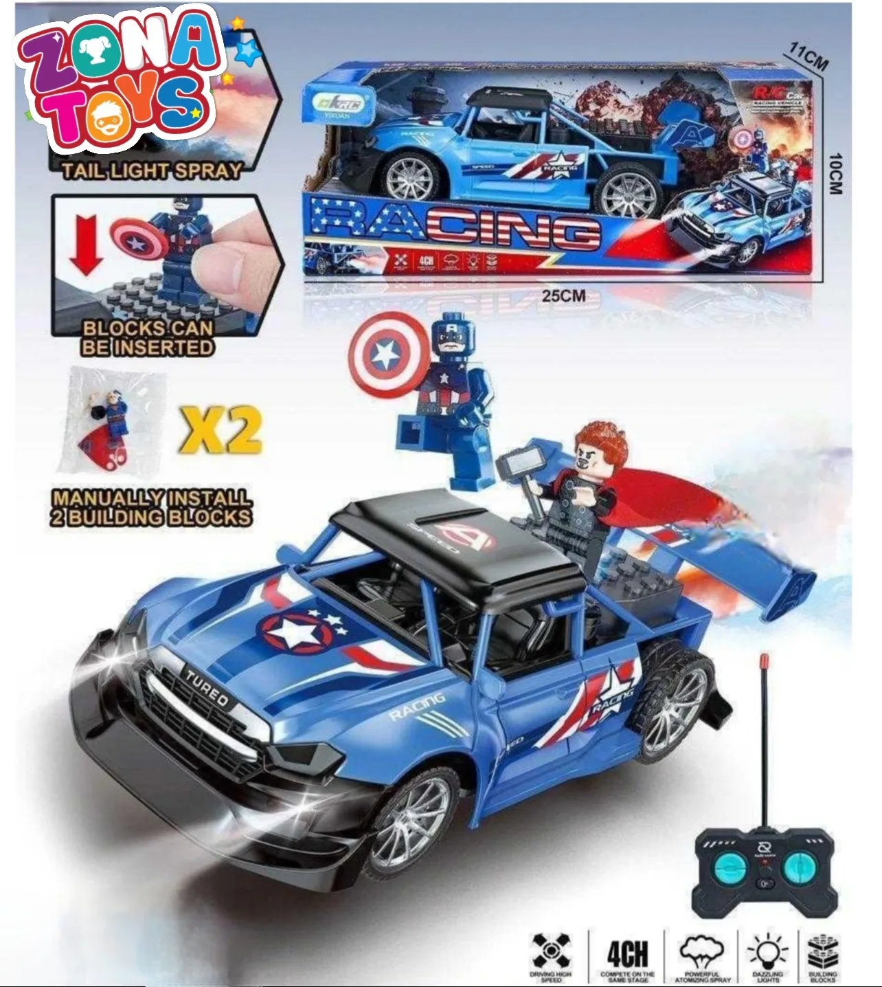 Carro Capitán América