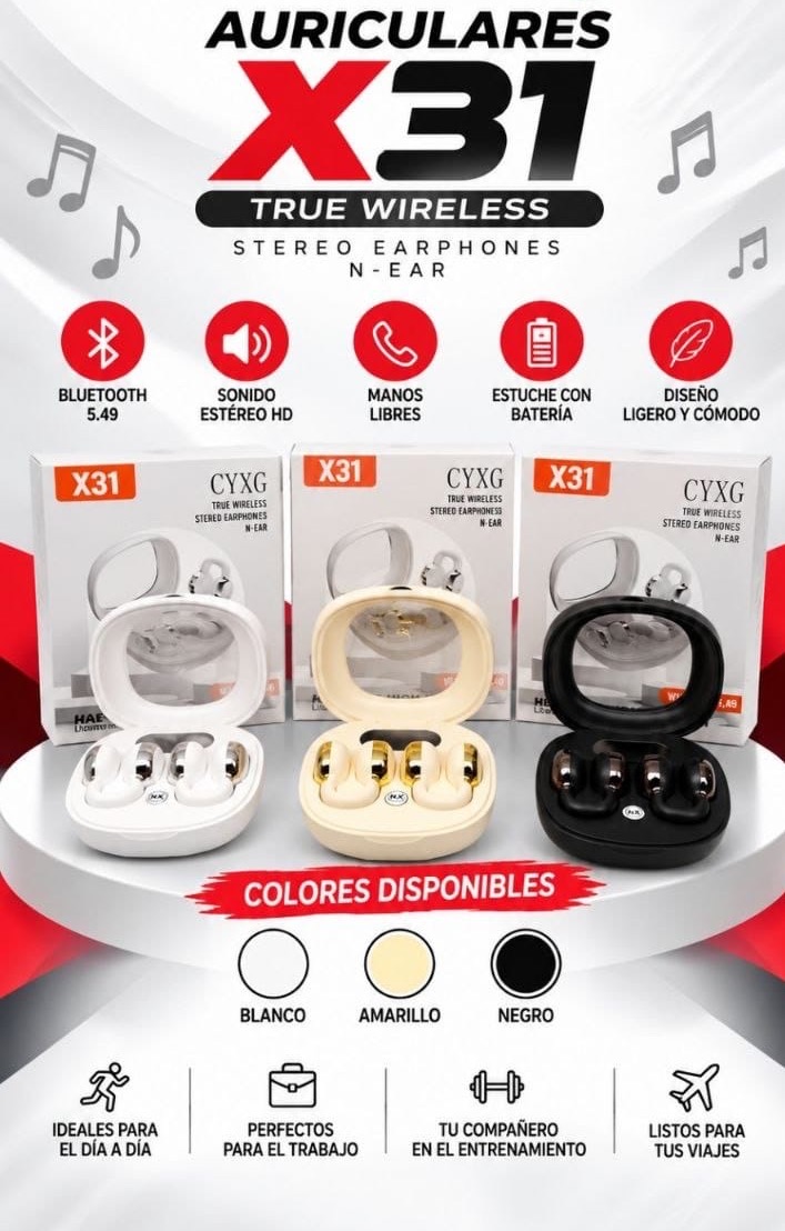 Audifonos X31