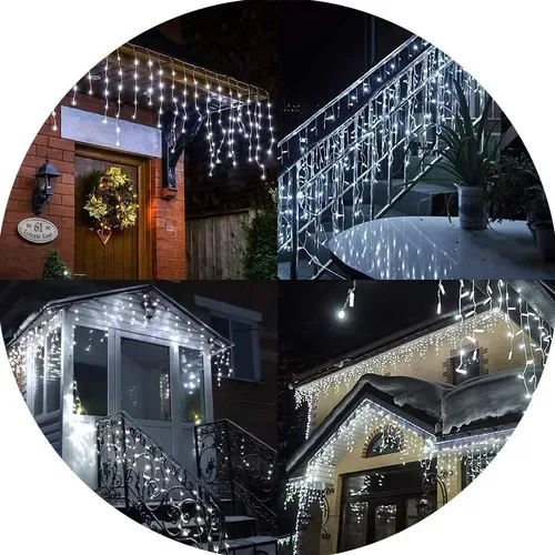 !NAVIDAD¡ Luces Cascada 6mx 0.45cm — foto 2 de 2