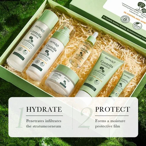 KIT DE SKINCARE CENTELLA ASIATICA BIOAQUA REF. NO.BQY45980