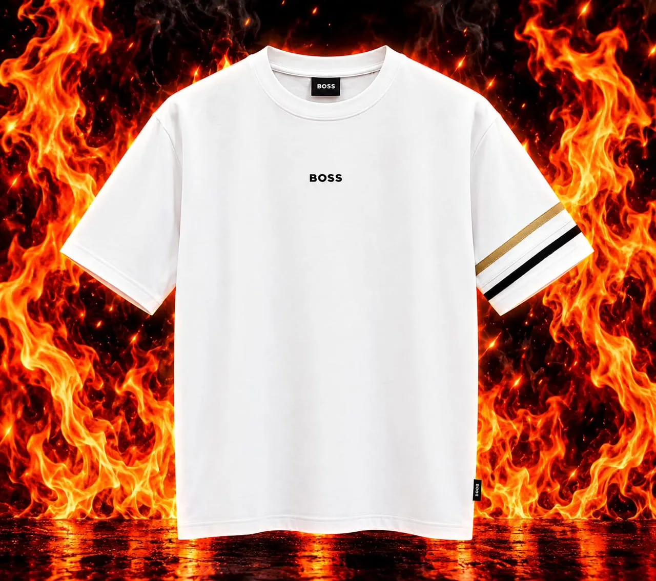 CAMISA B BLANCA LINEAS