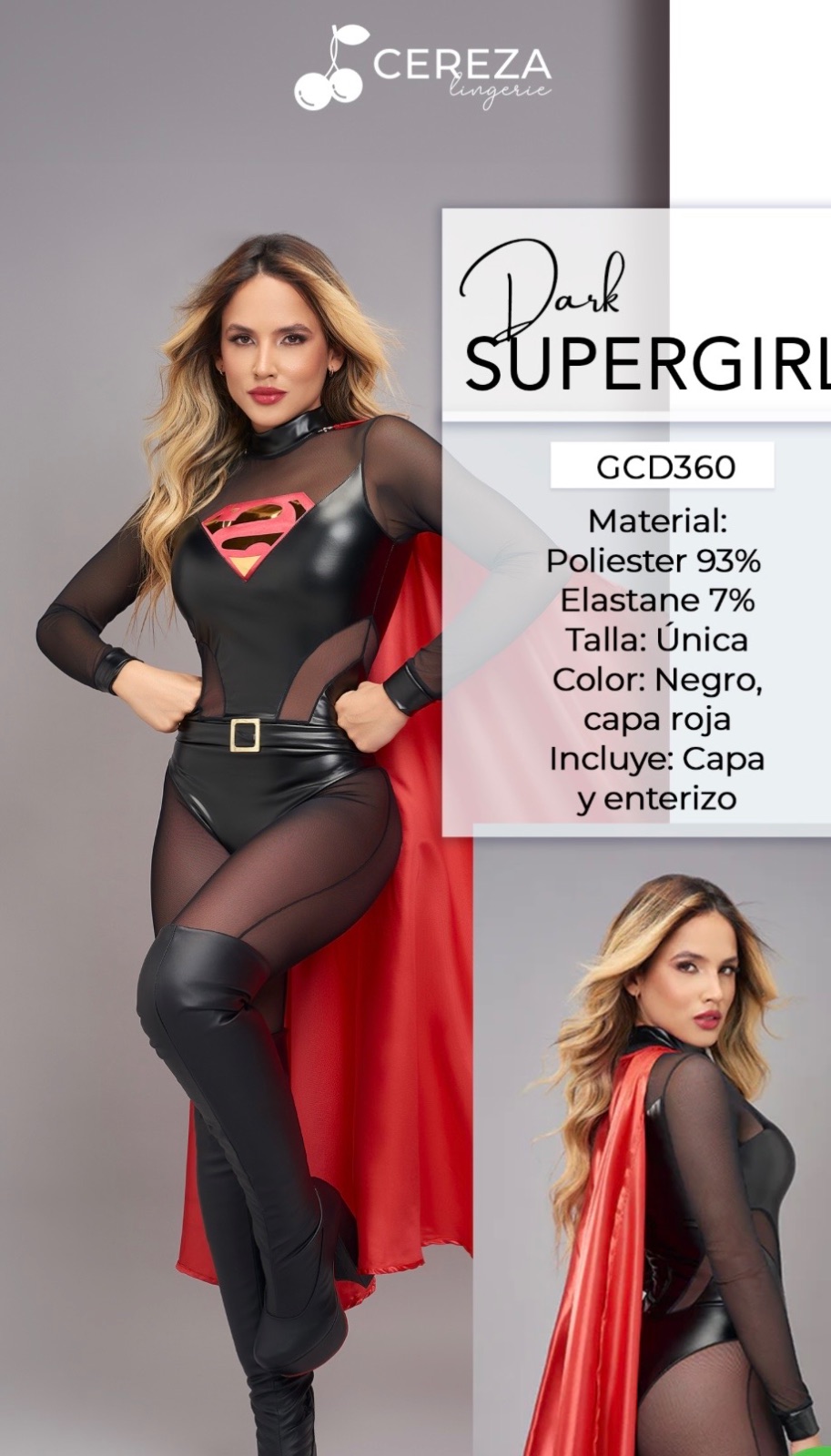 Disfraz Dark Supergirl — foto 3 de 3