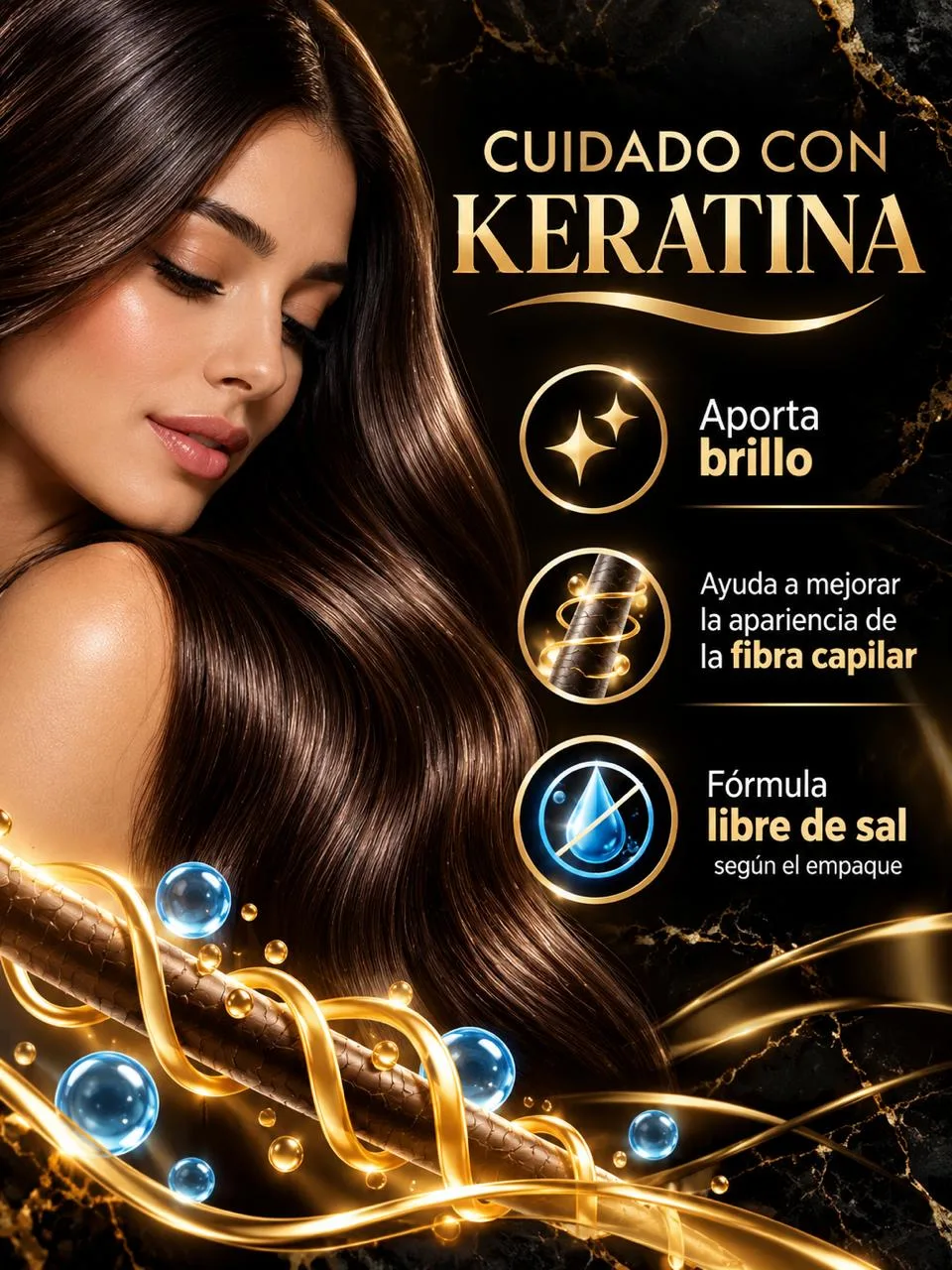 Meicy's Shampoo Capilar Keratina 30 ml — foto 1 de 2